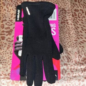 Head Women's Black  Gloves